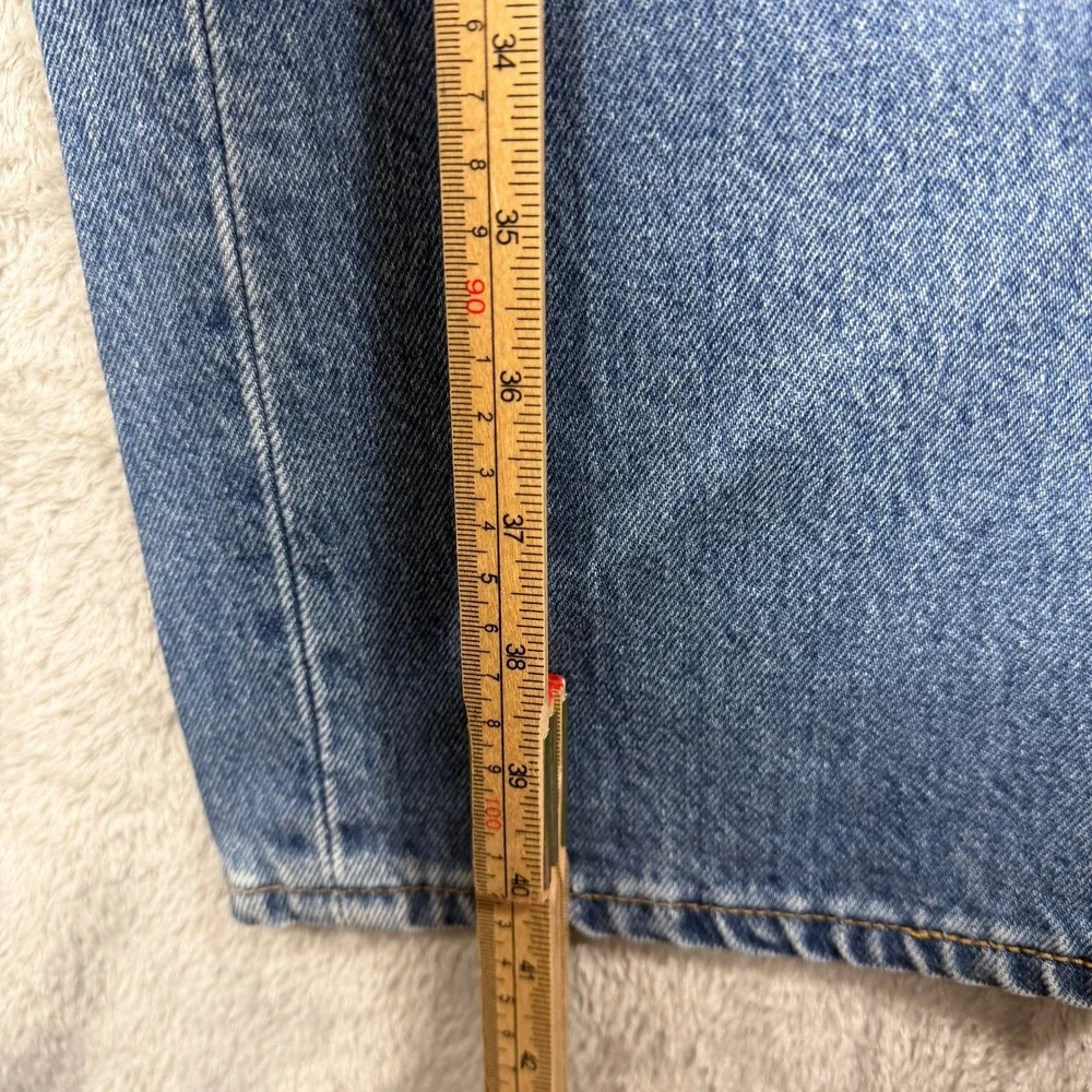 Vintage Levis 501 Jeans Mens 36x30 Blue Straight Leg Button Fly Made in USA 00s